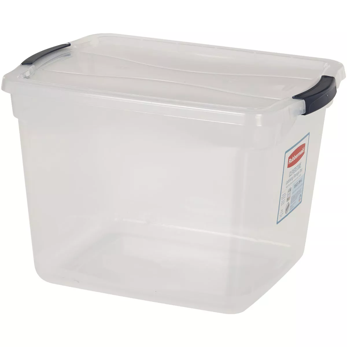 Rubbermaid 30 Qt. Cleverstore Clear Tote - photo 3