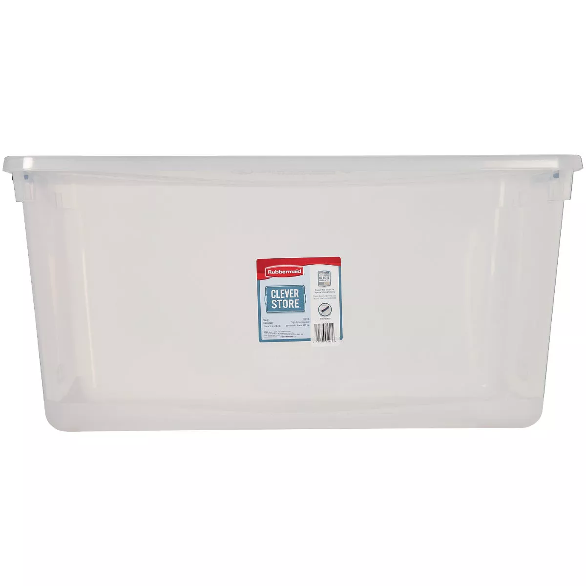 Rubbermaid 95 Qt. Cleverstore Clear Tote - photo 2