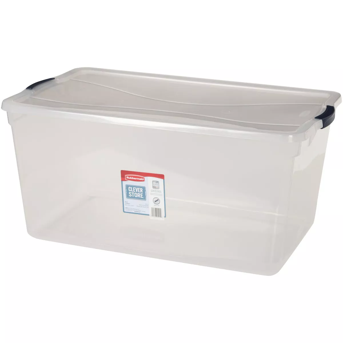 Rubbermaid 95 Qt. Cleverstore Clear Tote - photo 3