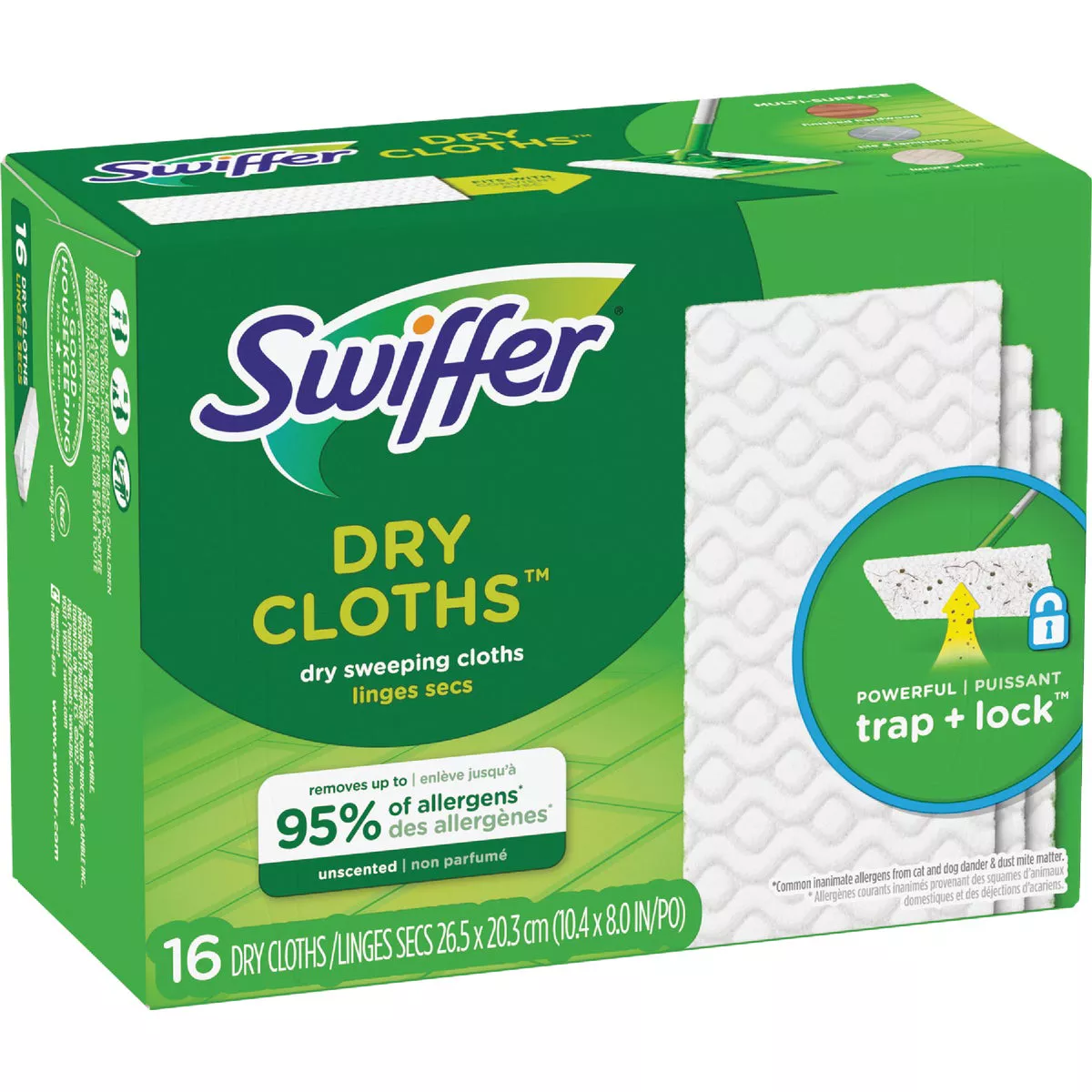 Swiffer Sweeper Dry Cloth Mop Refill (16-Count) - photo 2
