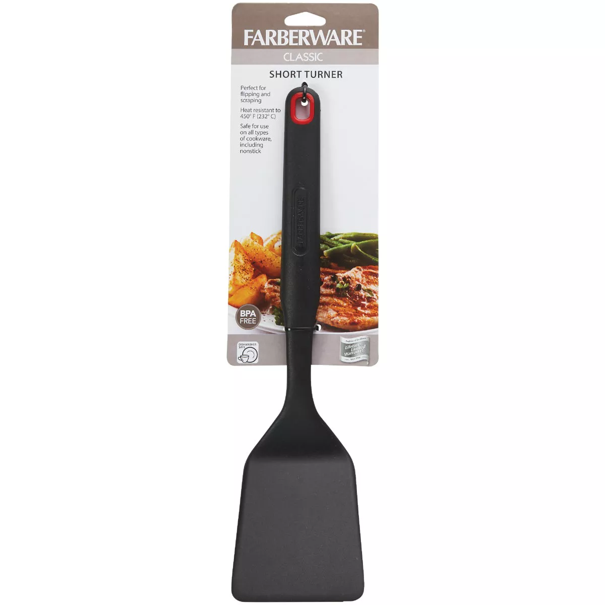 Farberware 12.25 In. Classic Black Nylon Solid Turner - photo 2