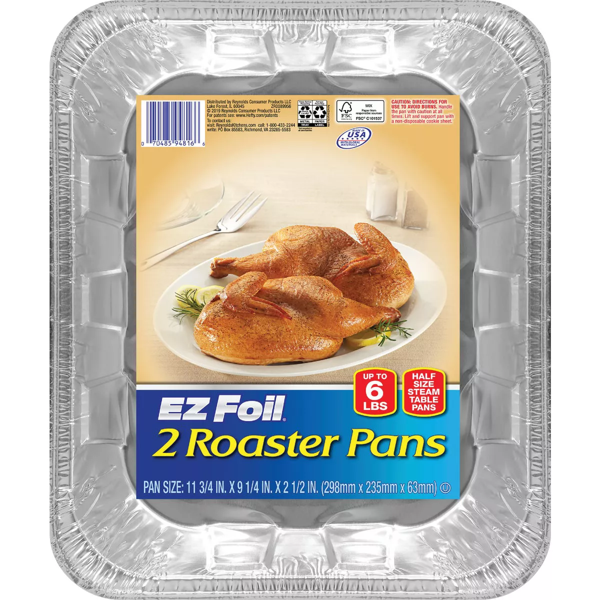 EZ Foil Roaster Pans (2-Count)
