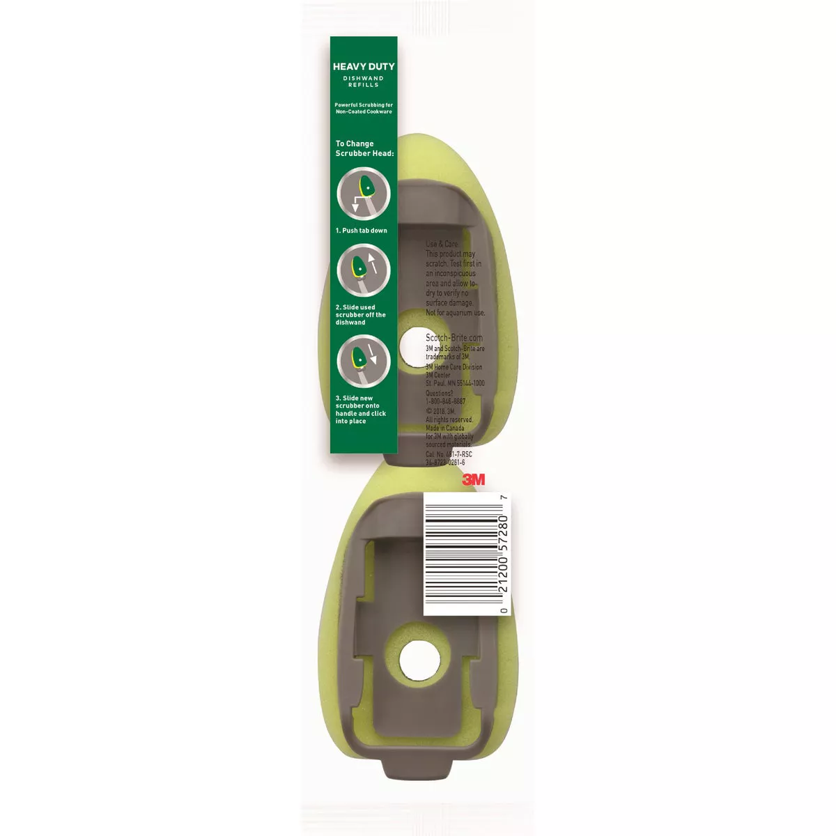 Scotch-Brite Heavy Duty Dishwand Refills (2-Pack) - photo 3