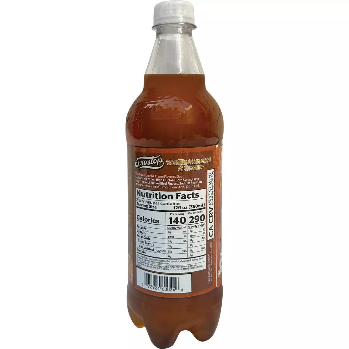 Frostop 24 Oz. Vanilla Caramel Cream Soda - photo 2