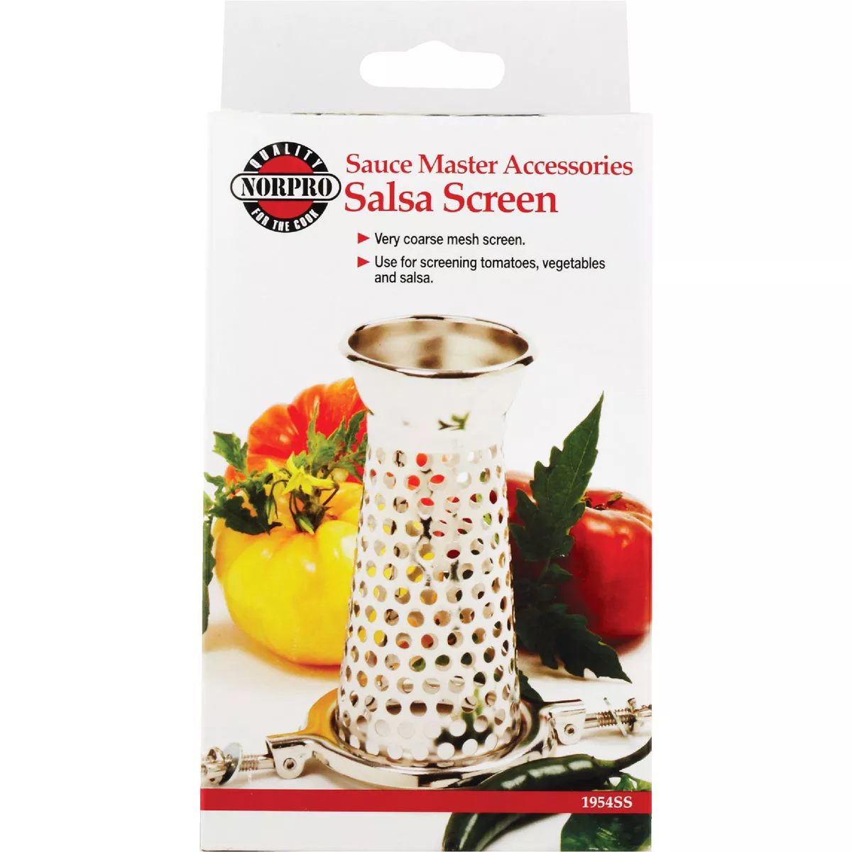 Sauce Master 6 In. x 3.5 In. Vegetable & Fruit Strainer - Salsa Screen - photo 3