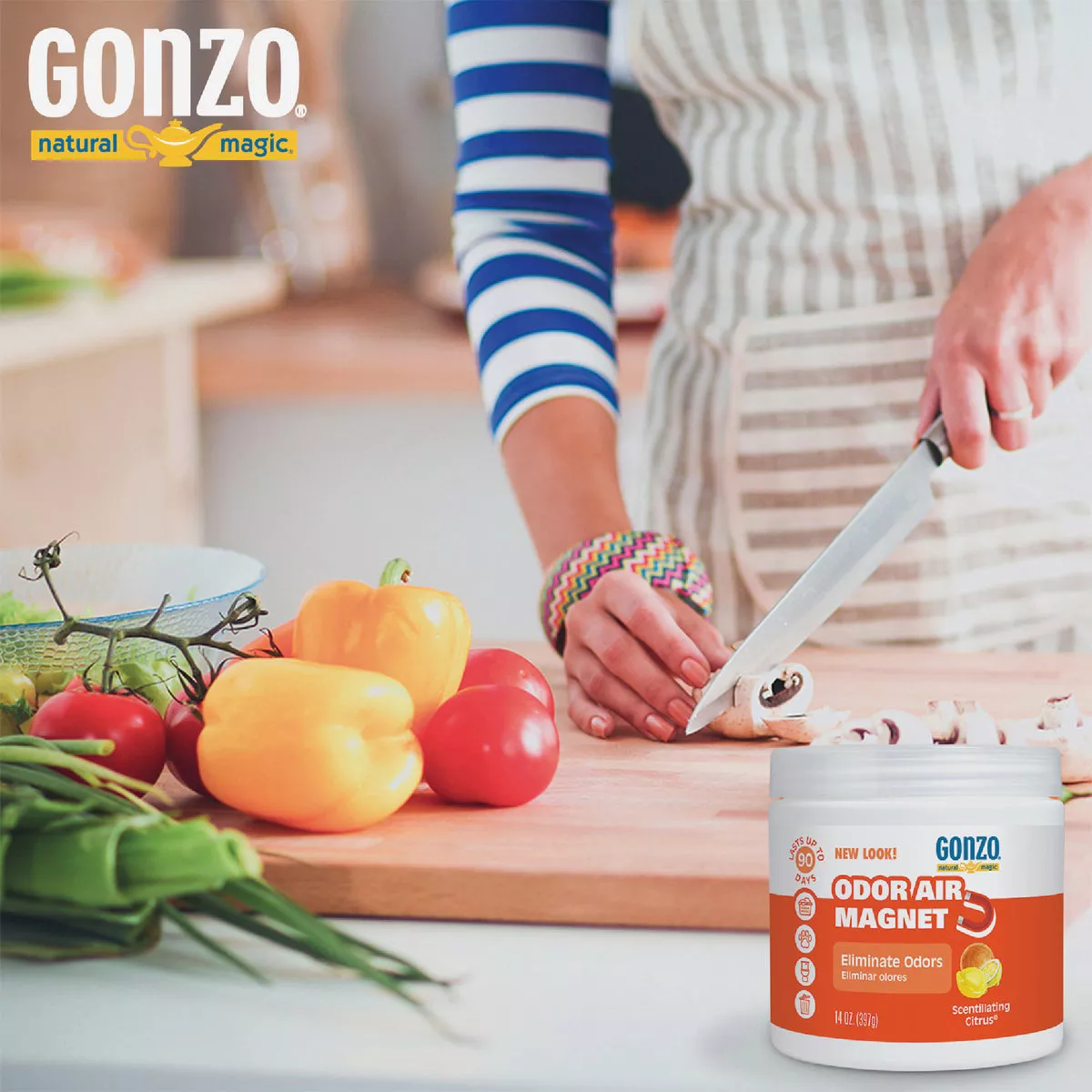 Gonzo Natural Magic 14 Oz. Citrus Gel Air Freshener - photo 6