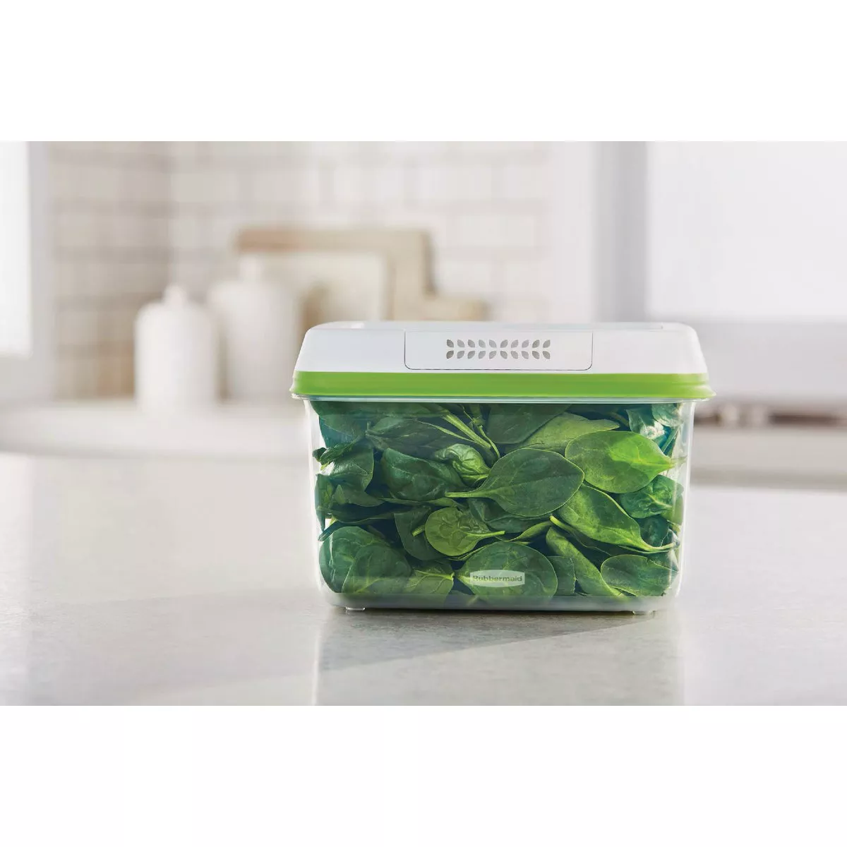 Rubbermaid FreshWorks Produce Saver Clear Large Food Storage Container - photo 2