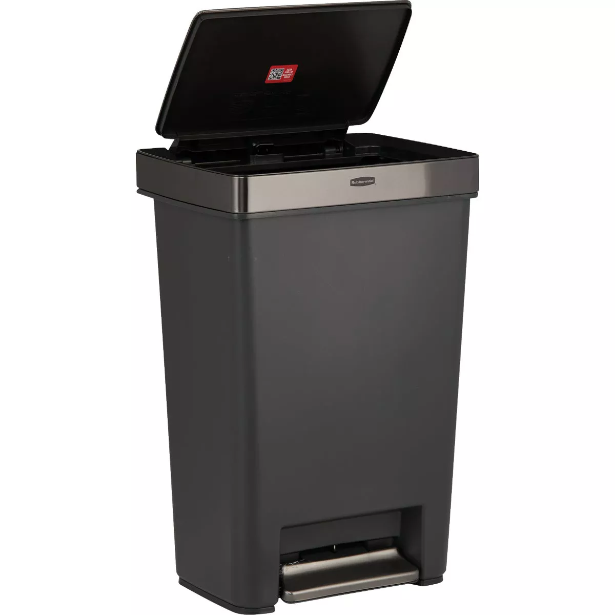 Rubbermaid 13 Gal. Premier Series IV Step-On Trash Can with Stainless Steel Lid - photo 5