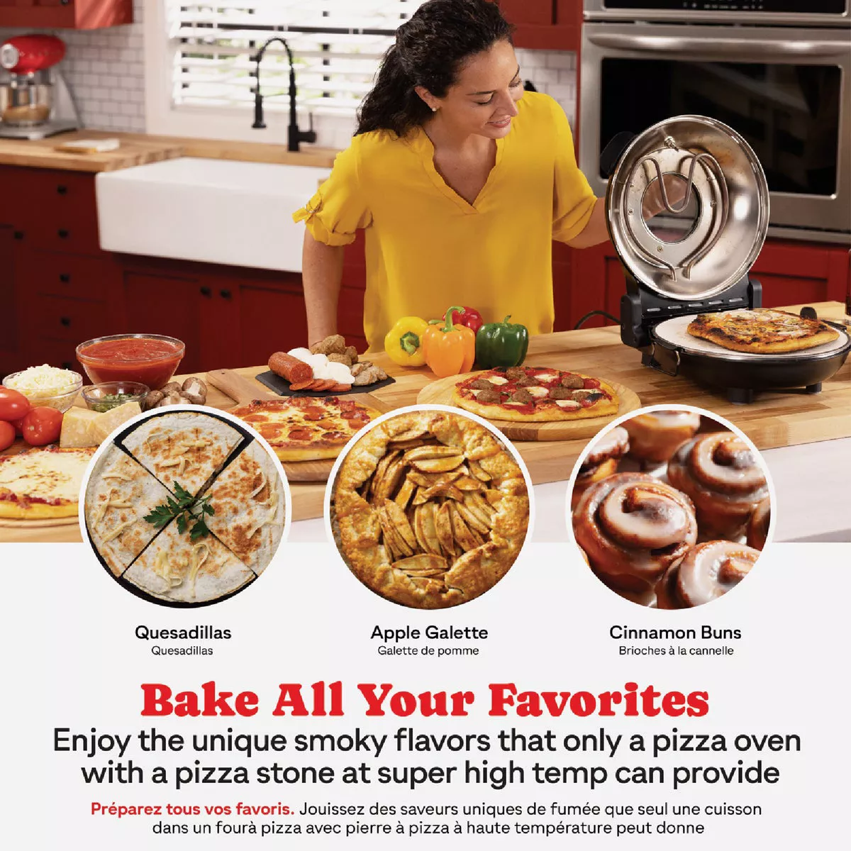 Granitestone Piezano Countertop Stone Fired Pizza Oven - photo 6
