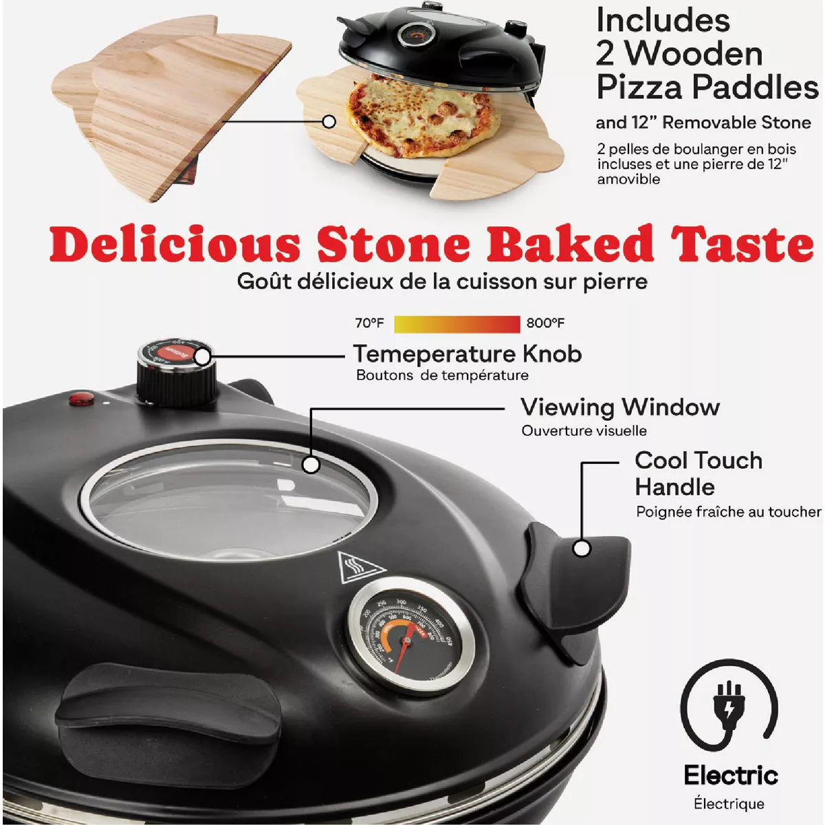 Granitestone Piezano Countertop Stone Fired Pizza Oven - photo 2