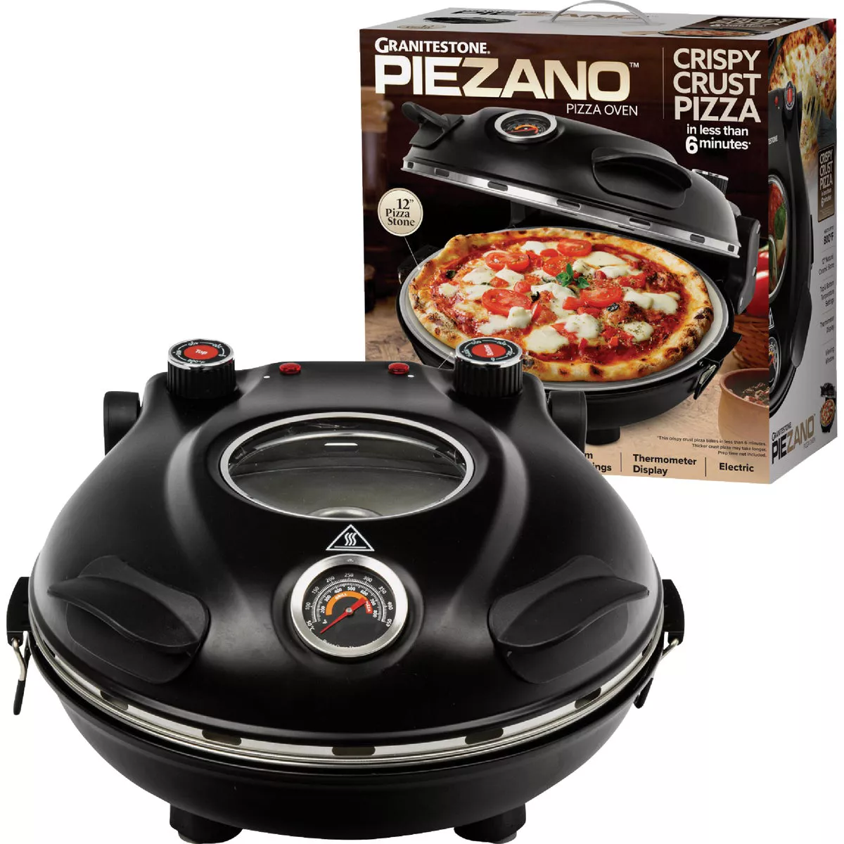 Granitestone Piezano Countertop Stone Fired Pizza Oven - photo 7