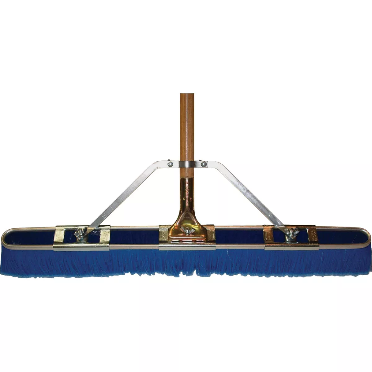 Bruske 29 In. W. x 65 In. L. Wood Handle Fine Sweep Push Broom