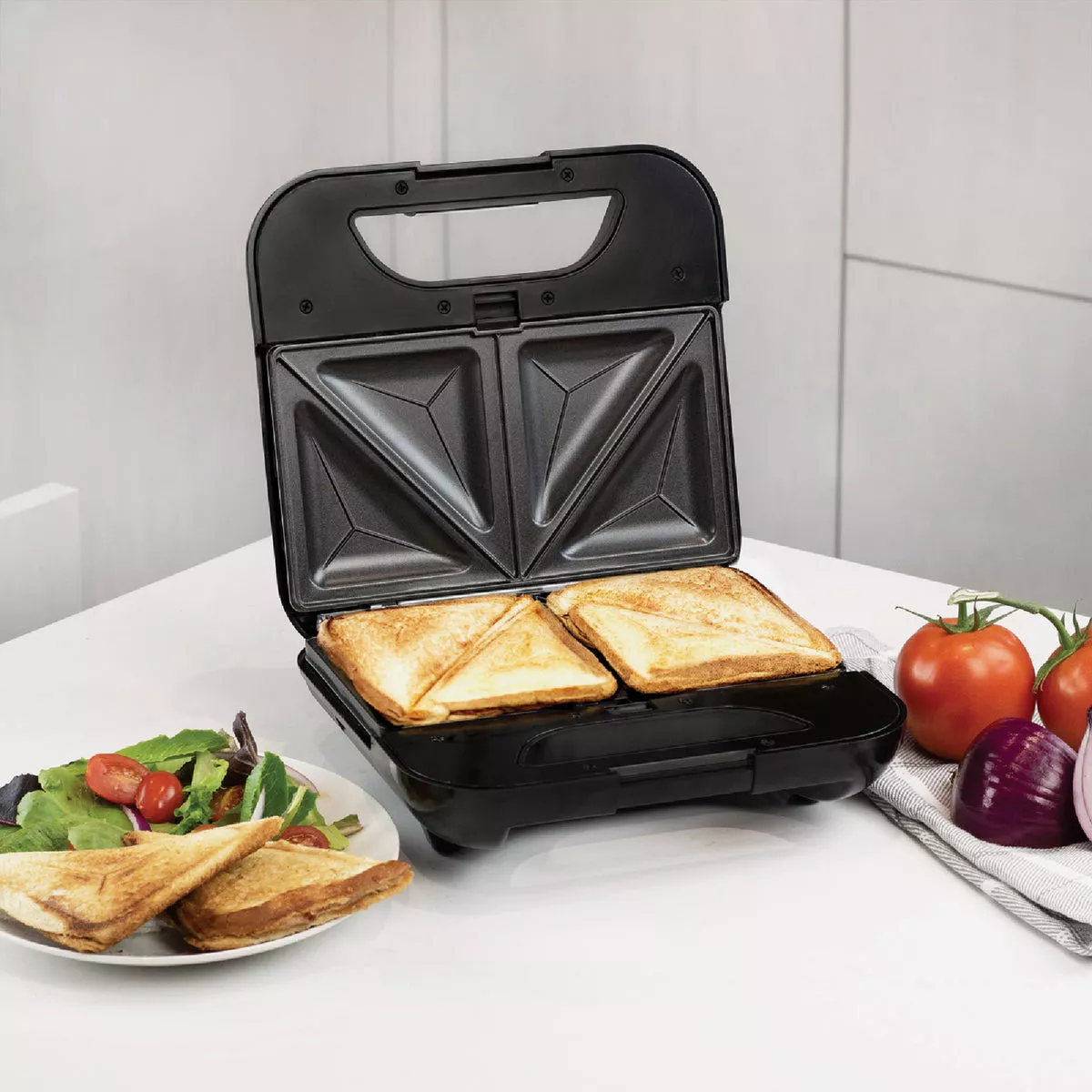 Kalorik Black Multi-Purpose Waffle, Grill and Sandwich Maker - photo 2