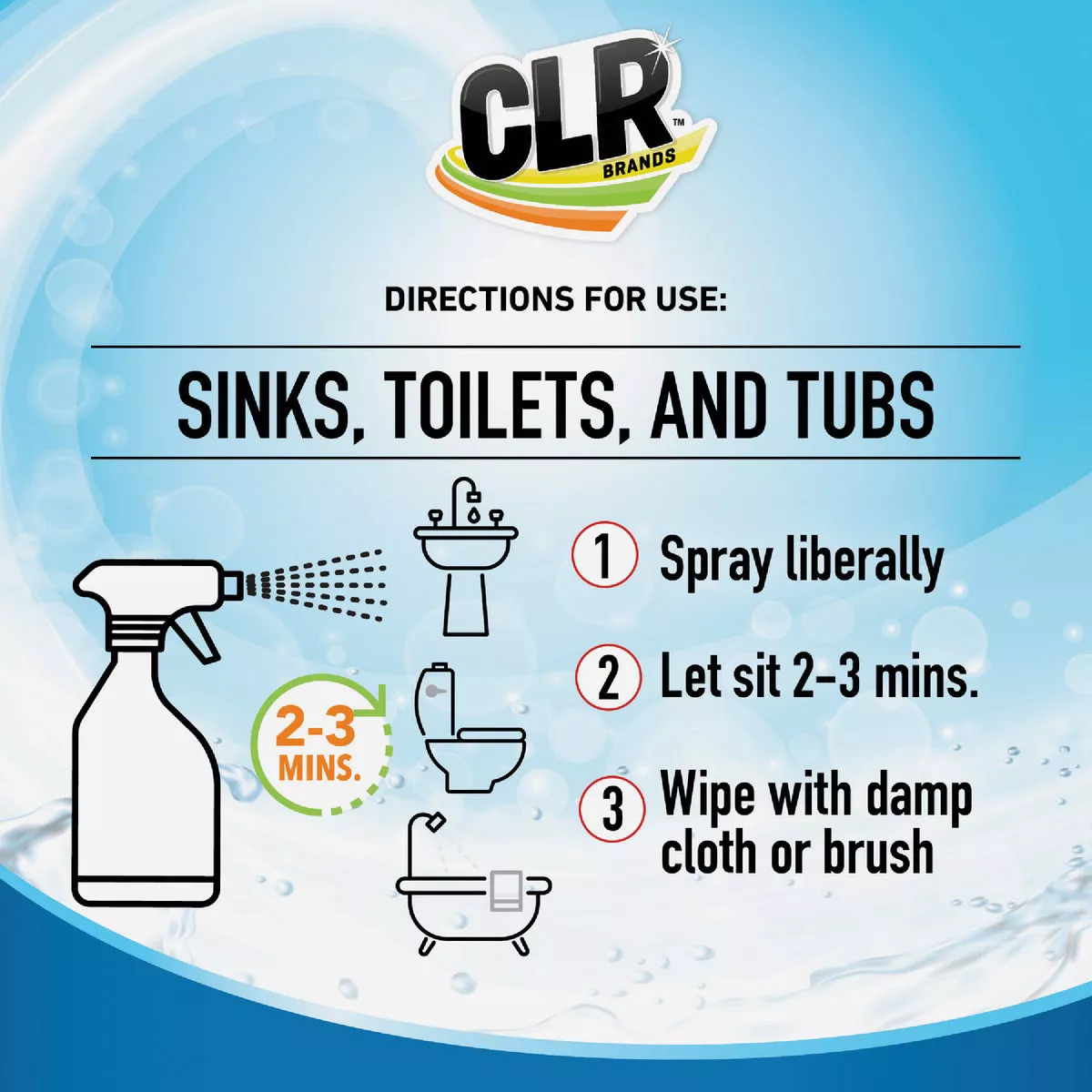 CLR 26 Oz. Brilliant Bath Lavender Foaming Action Cleaner - photo 2