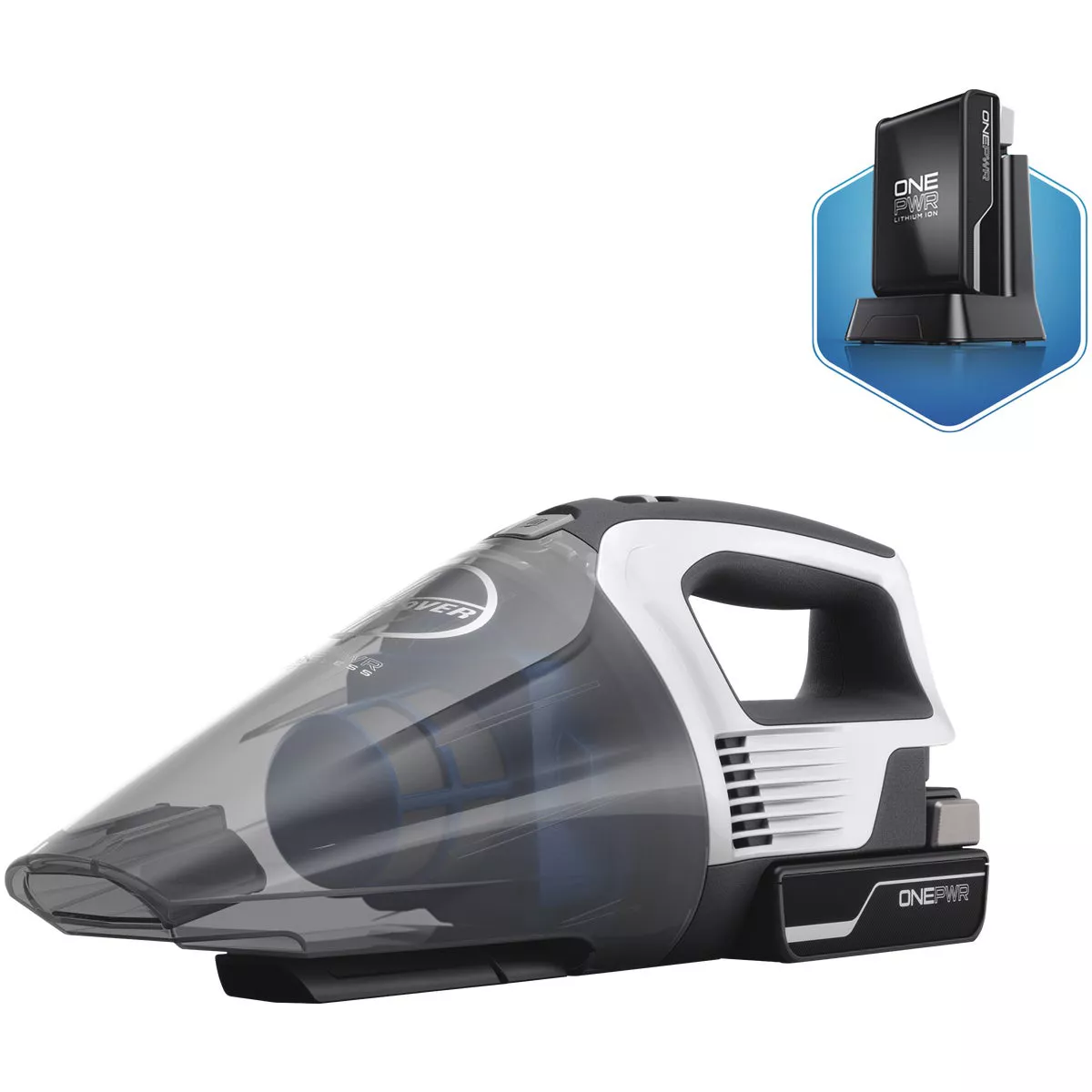 Hoover OnePwr Cordless Carpet & Floor Sweeper Hand Vacuum Kit - photo 4