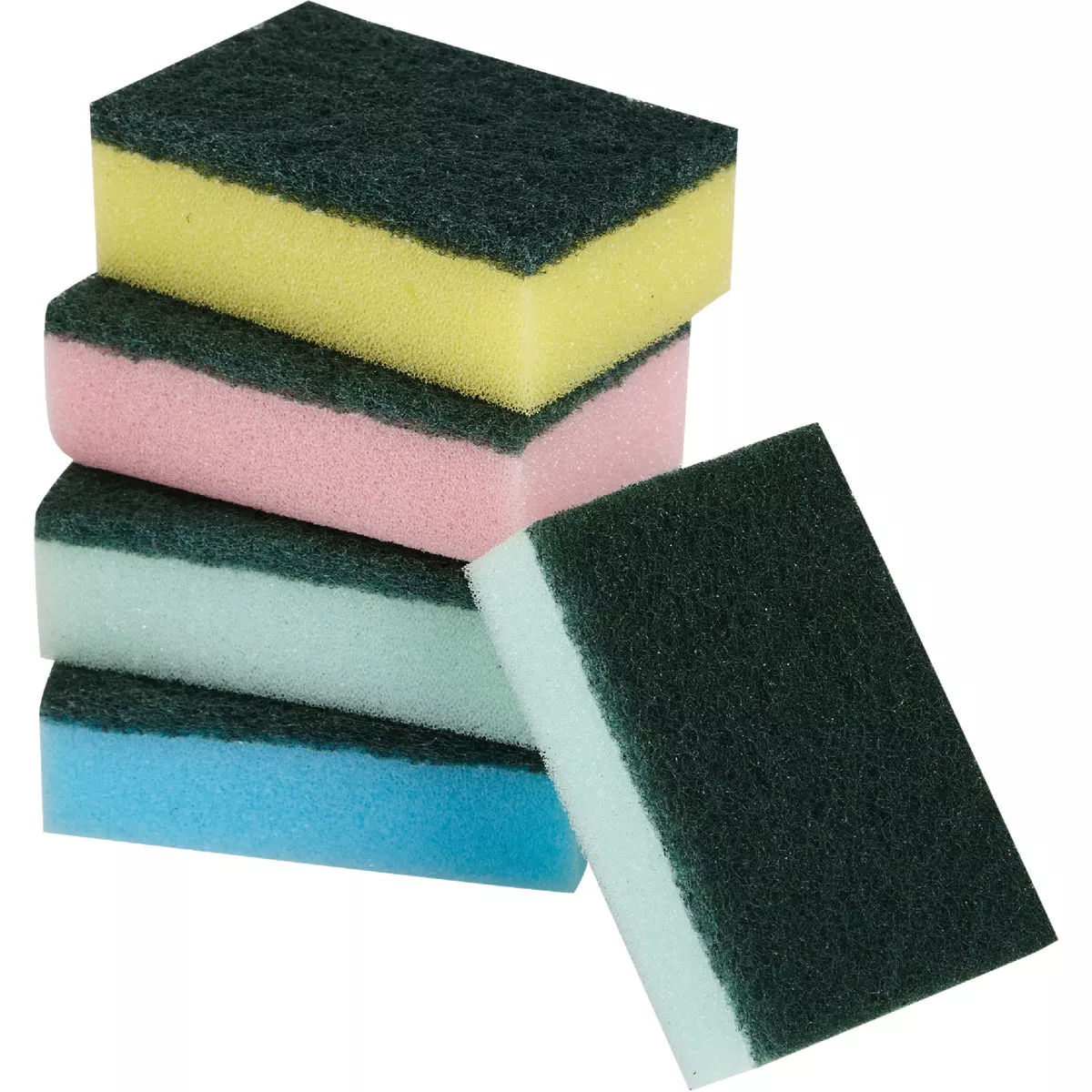 Smart Savers 3.7 In. x 2.36 In. Scrub Sponge (5-Pack) - photo 2