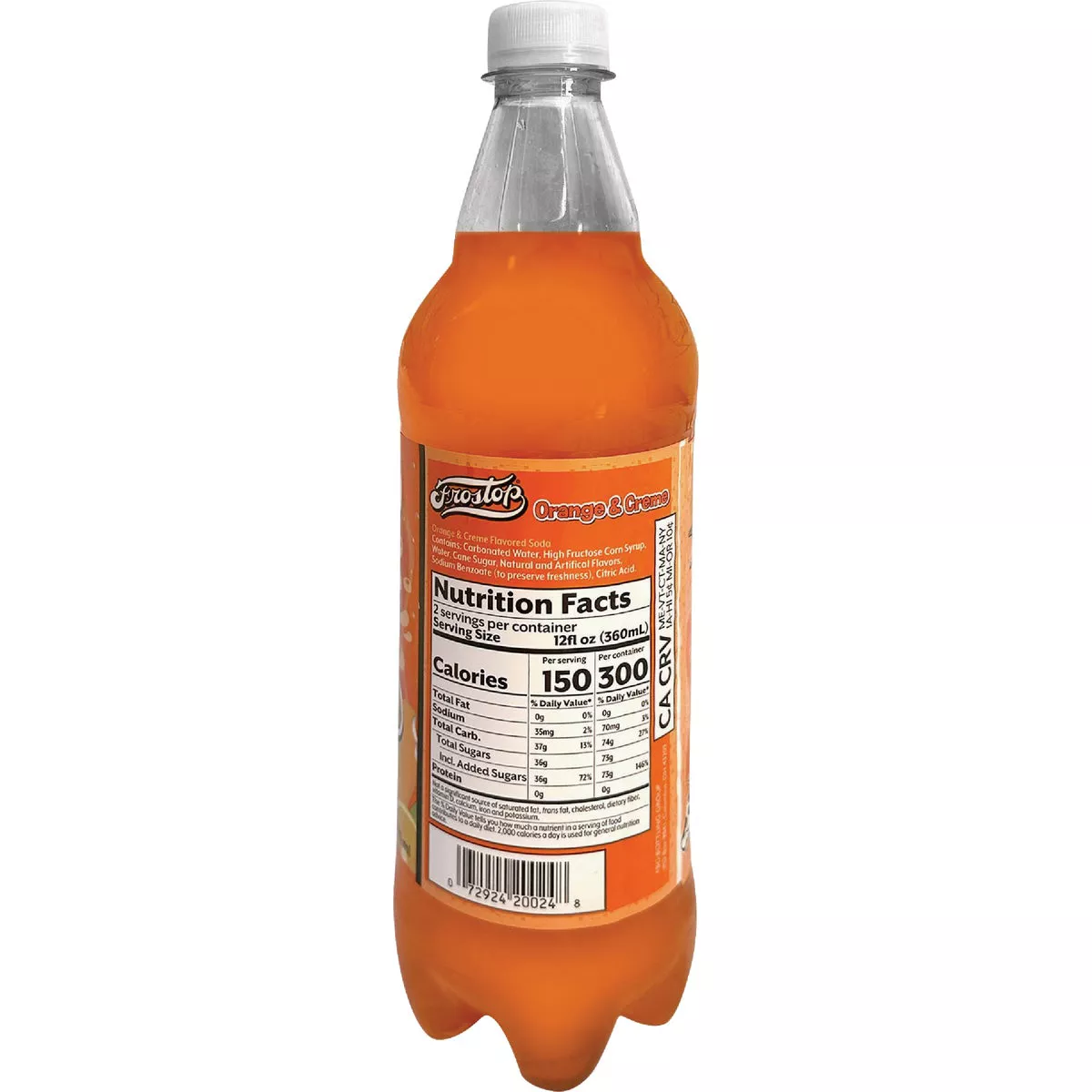 Frostop 24 Oz. Orange and Creme Soda - photo 3