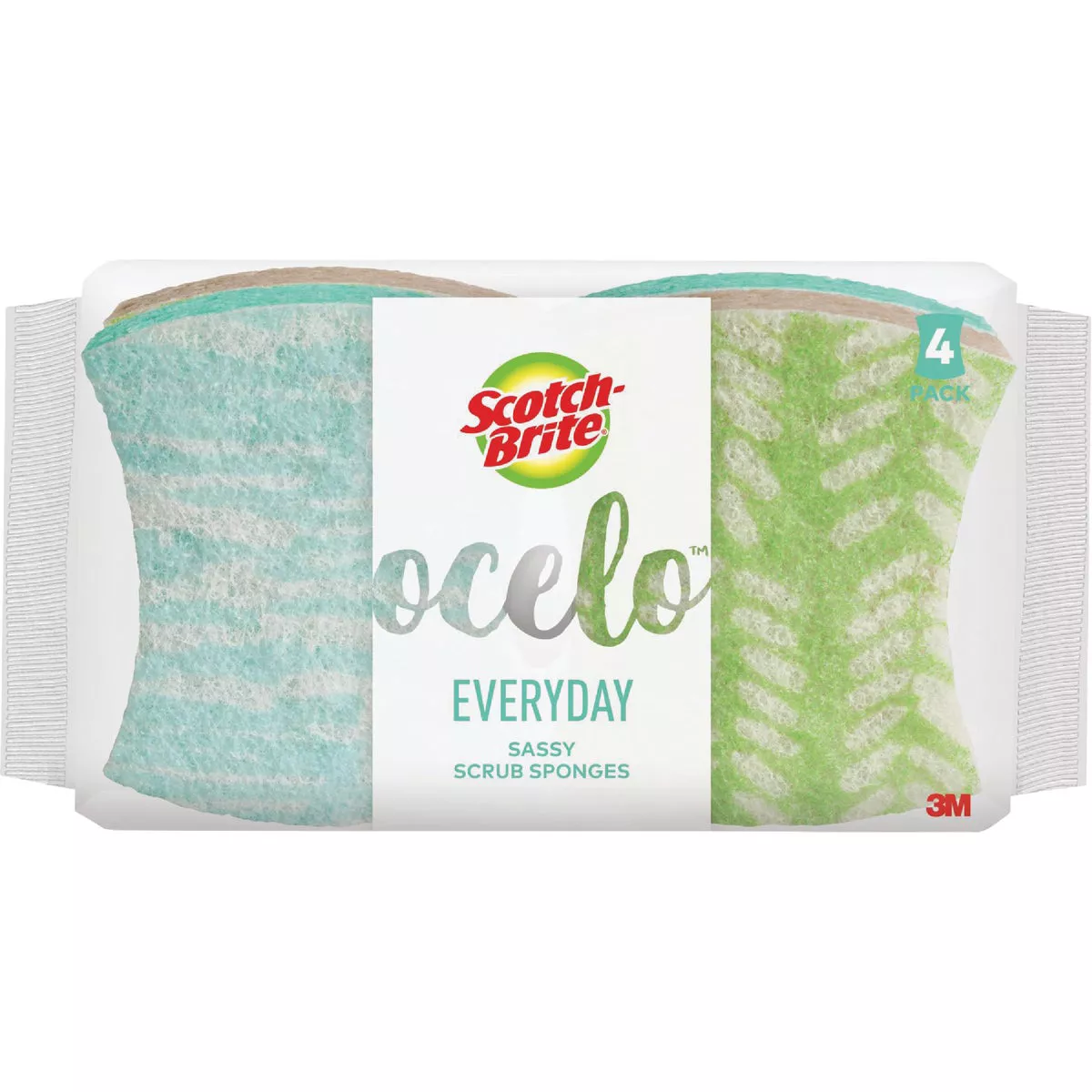 Scotch-Brite Ocelo No Scratch Scrub Sponges (4-Pack)