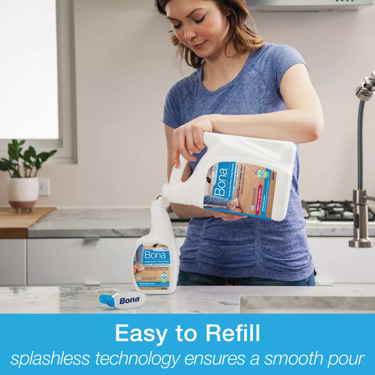 Bona PowerPlus 128 Oz. Ready-To-Use Hardwood Floor Cleaner Refill - photo 8