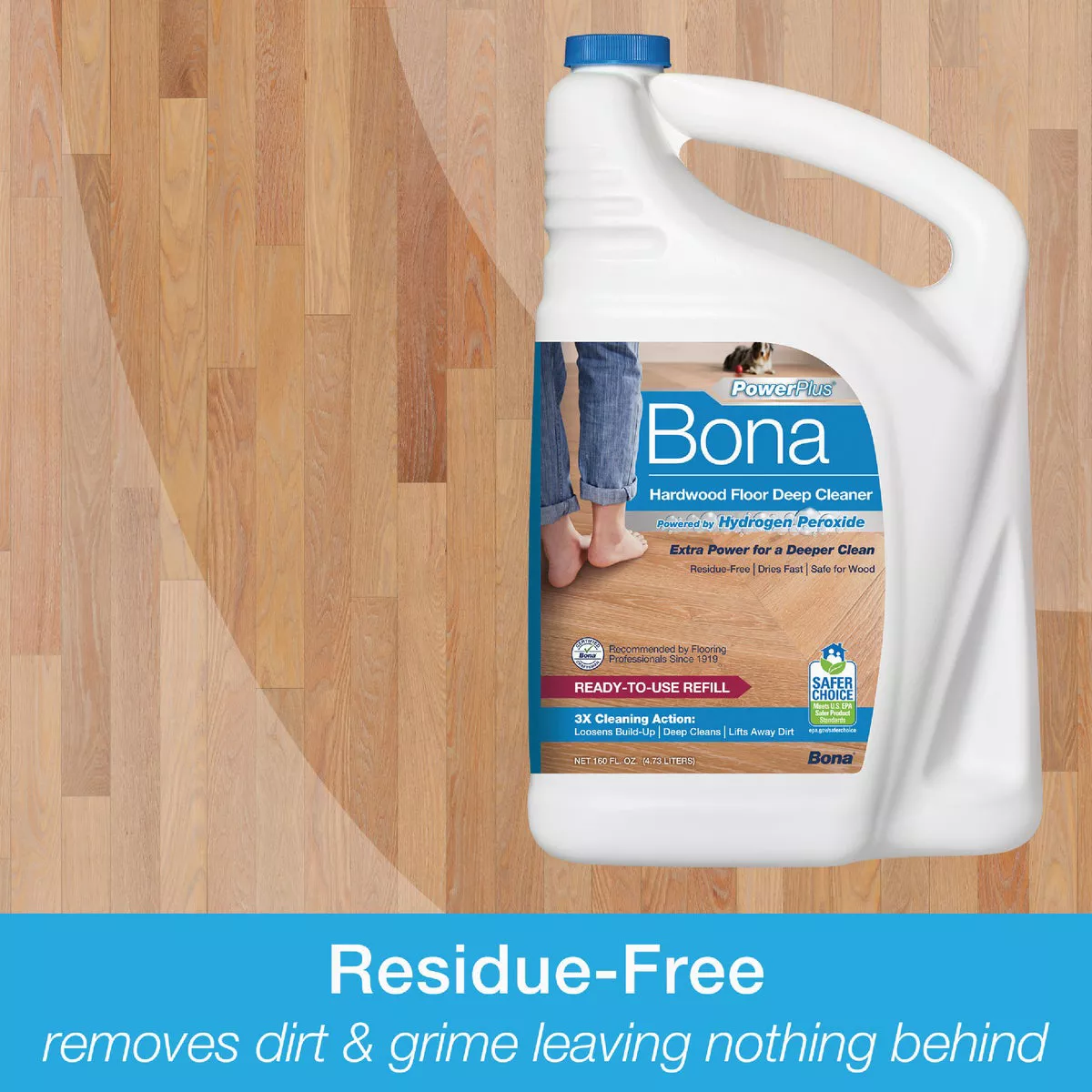 Bona PowerPlus 128 Oz. Ready-To-Use Hardwood Floor Cleaner Refill - photo 10