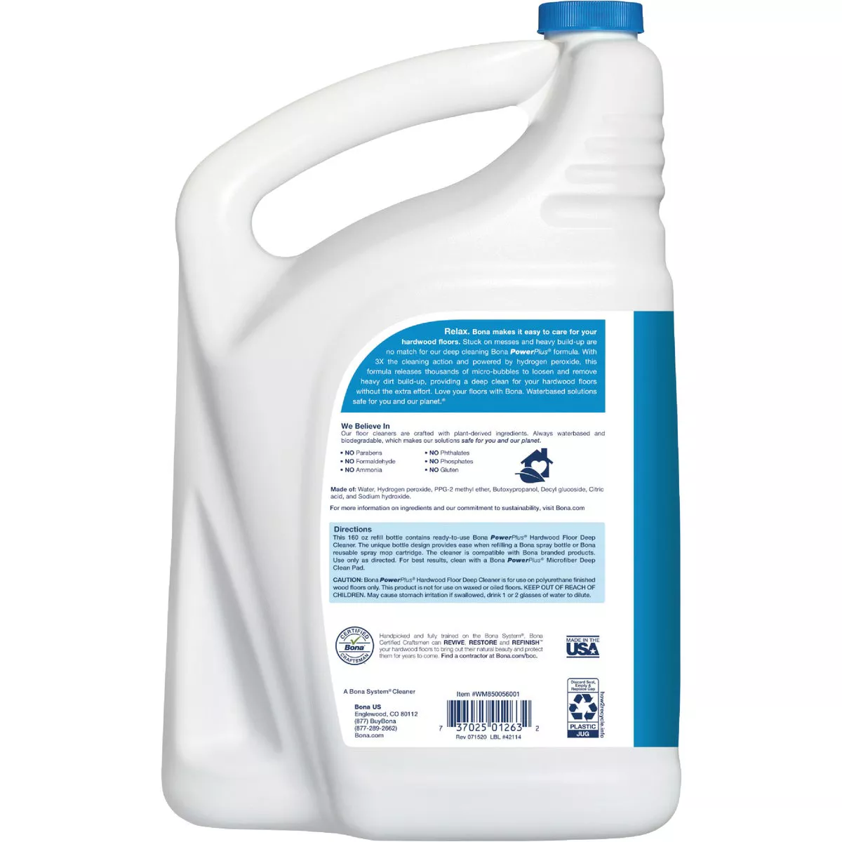Bona PowerPlus 128 Oz. Ready-To-Use Hardwood Floor Cleaner Refill - photo 4