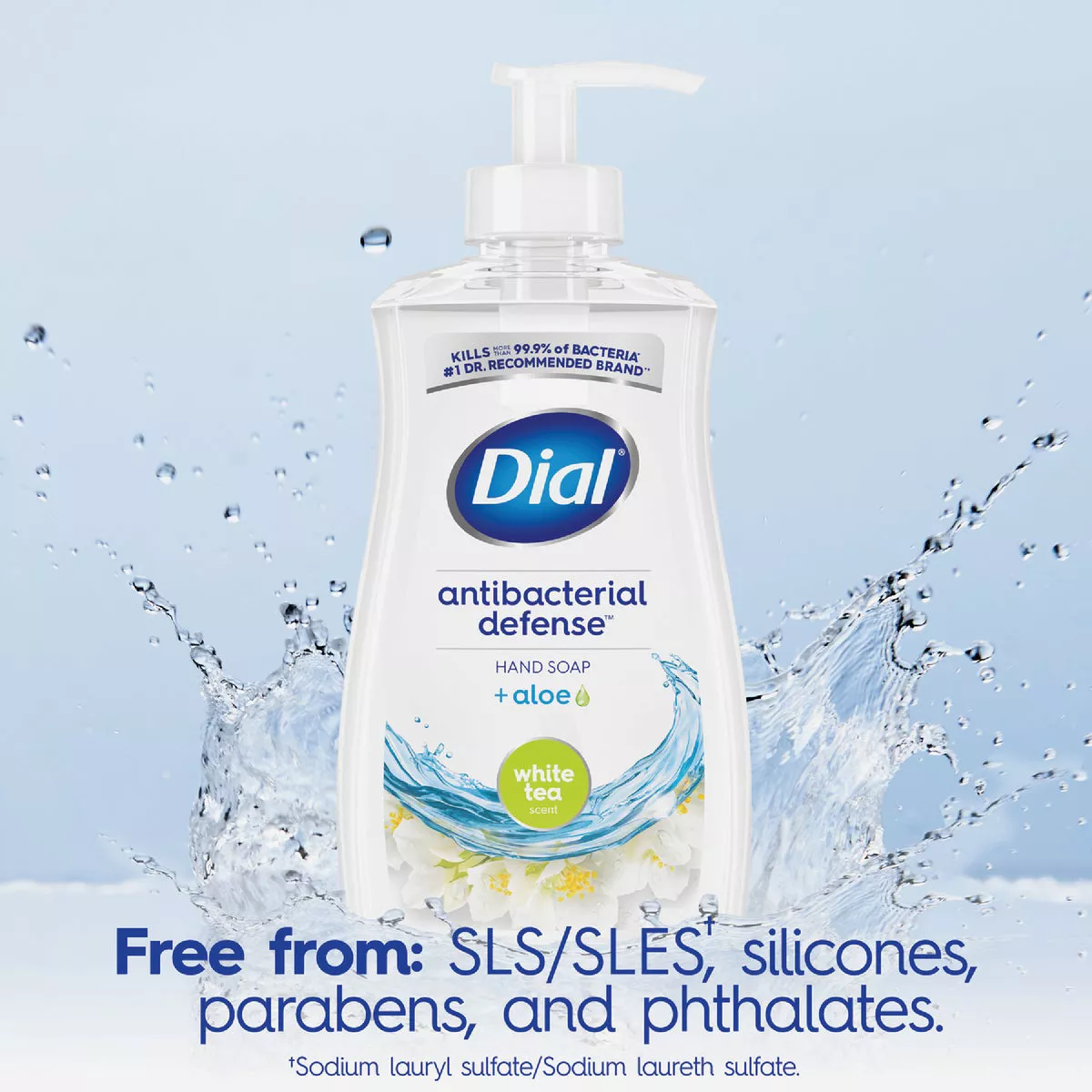 Dial Antibacterial Defense 11 Oz. White Tea & Vitamin Liquid Hand Soap - photo 5