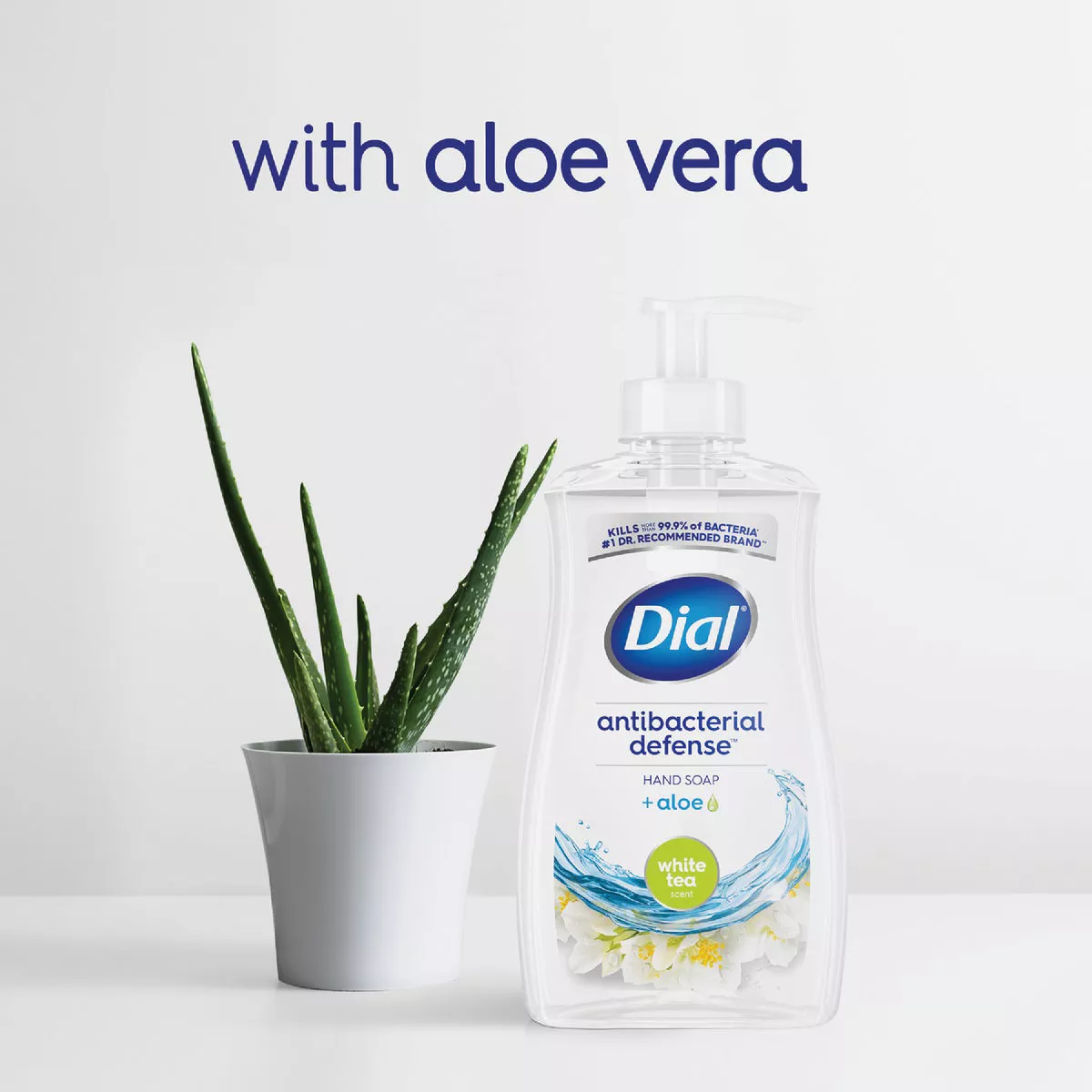 Dial Antibacterial Defense 11 Oz. White Tea & Vitamin Liquid Hand Soap - photo 7