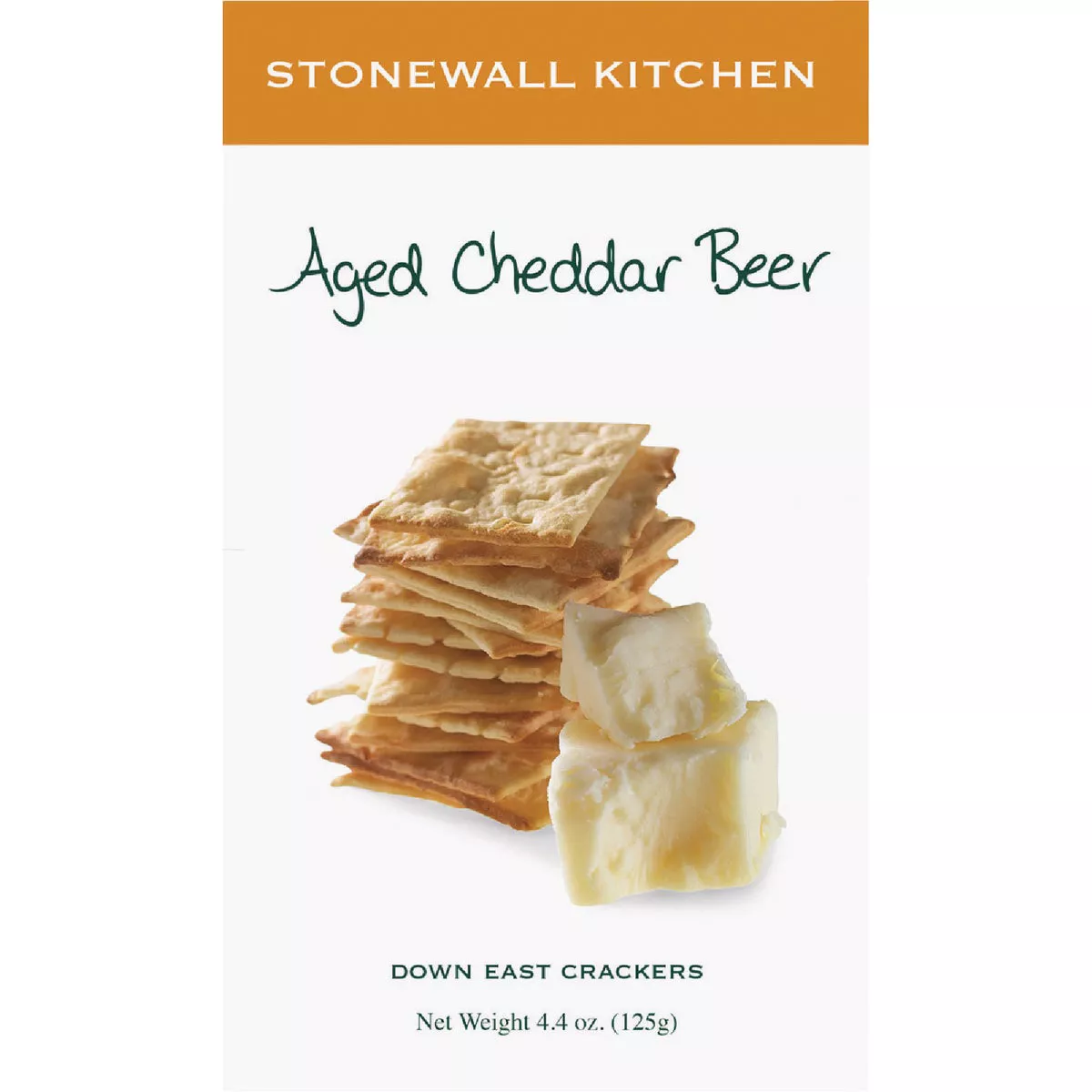 Stonewall Kitchen 4.4 Oz. Aged Cheddar Beer Crackers
