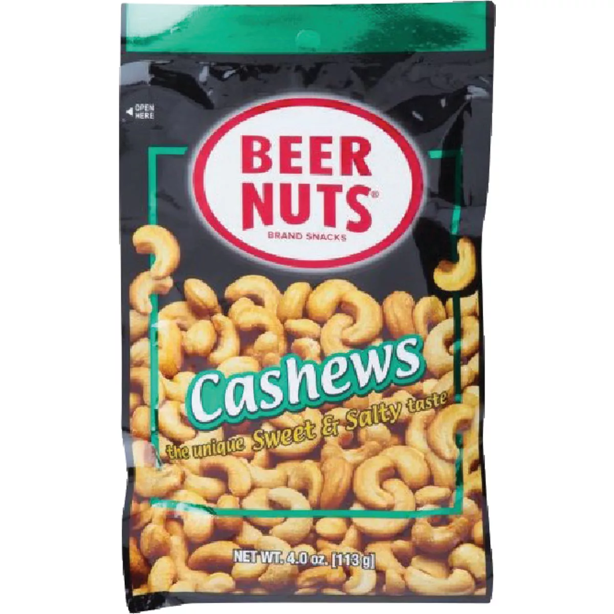 Beer Nuts 4 Oz. Sweet & Salty Cashews