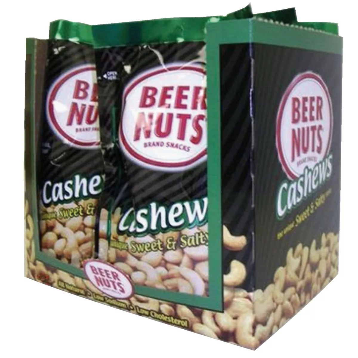 Beer Nuts 4 Oz. Sweet & Salty Cashews - photo 2