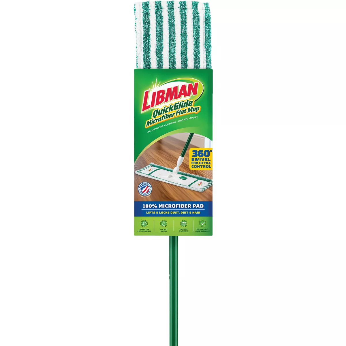 Libman Wet & Dry Microfiber Mop