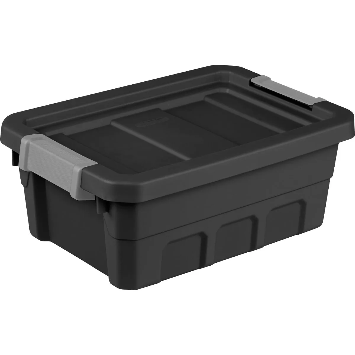 Sterilite 4 Gal./15L Black Stacker Storage Tote