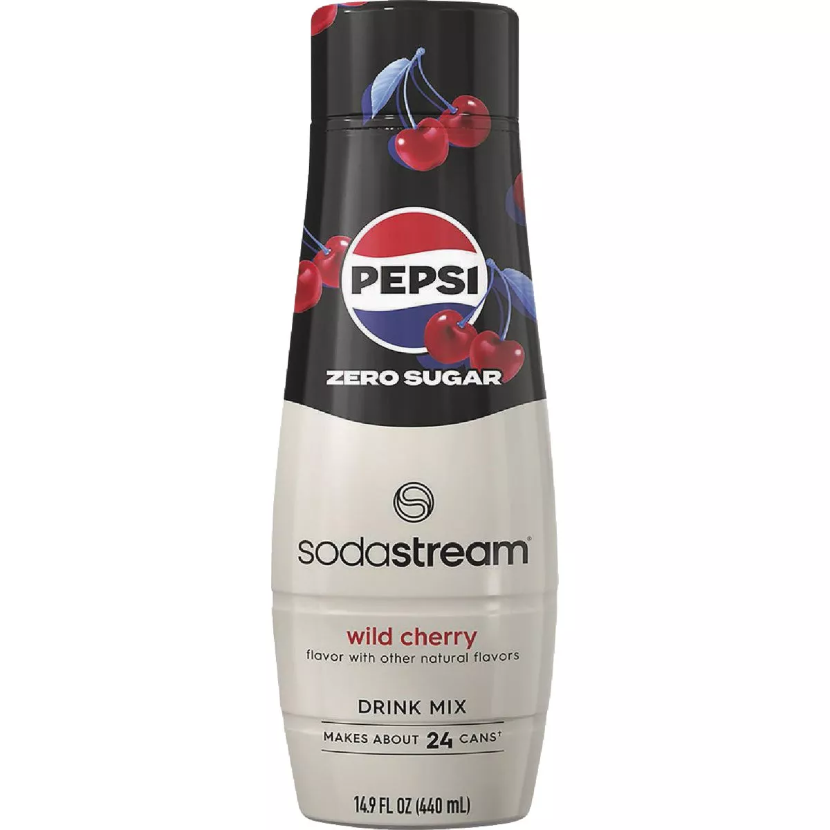 SodaStream 14.9 Oz. Pepsi Wild Cherry Zero Sugar Drink Mix