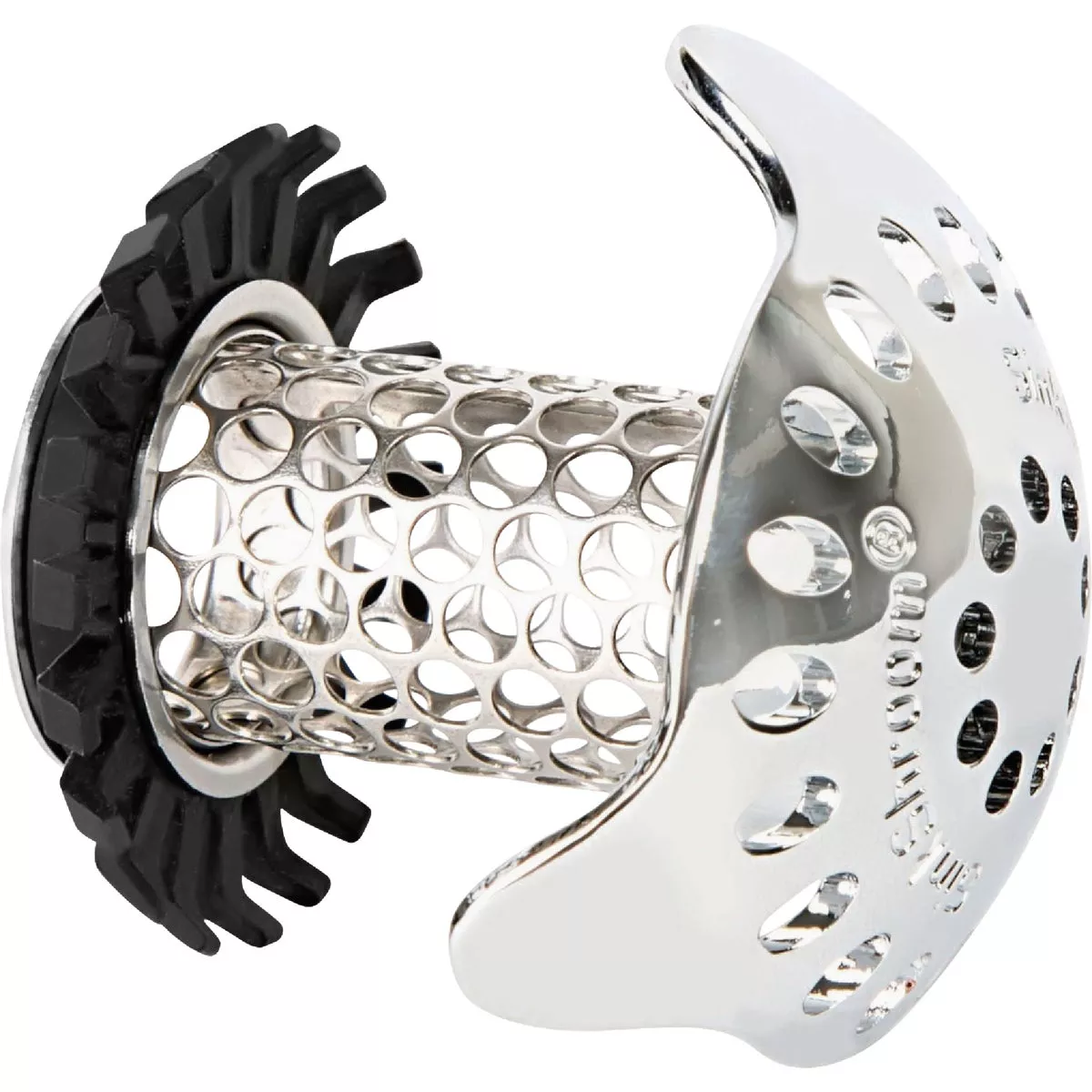 SinkShroom Chrome Stainless Steel Drain Protector - photo 7