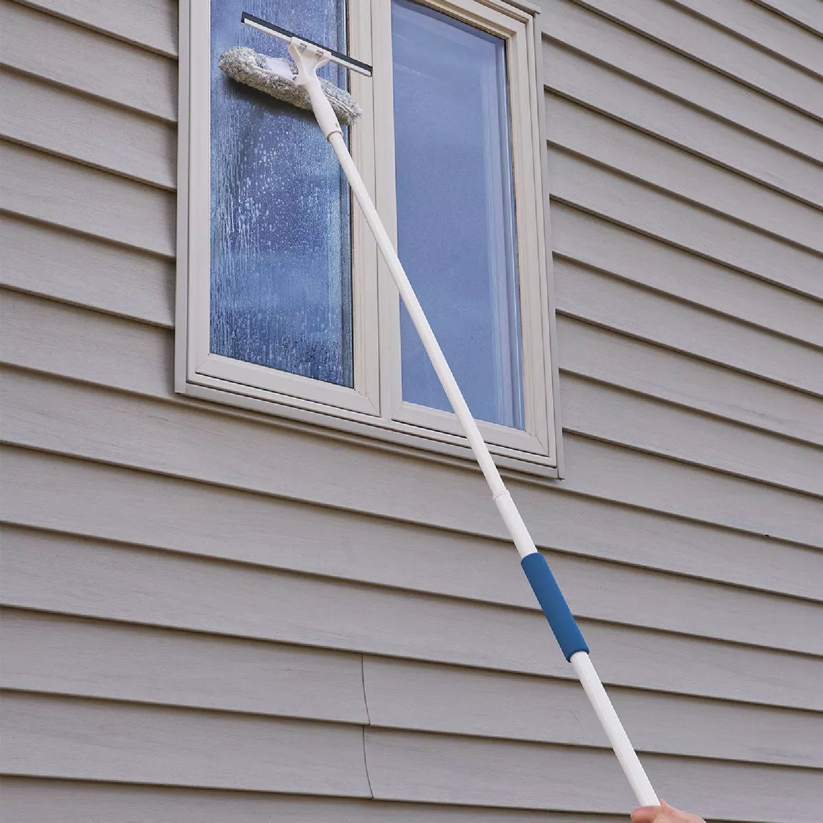 Unger 13-1/2 In. Outdoor Window Squeegee and Scrubber Kit - photo 3