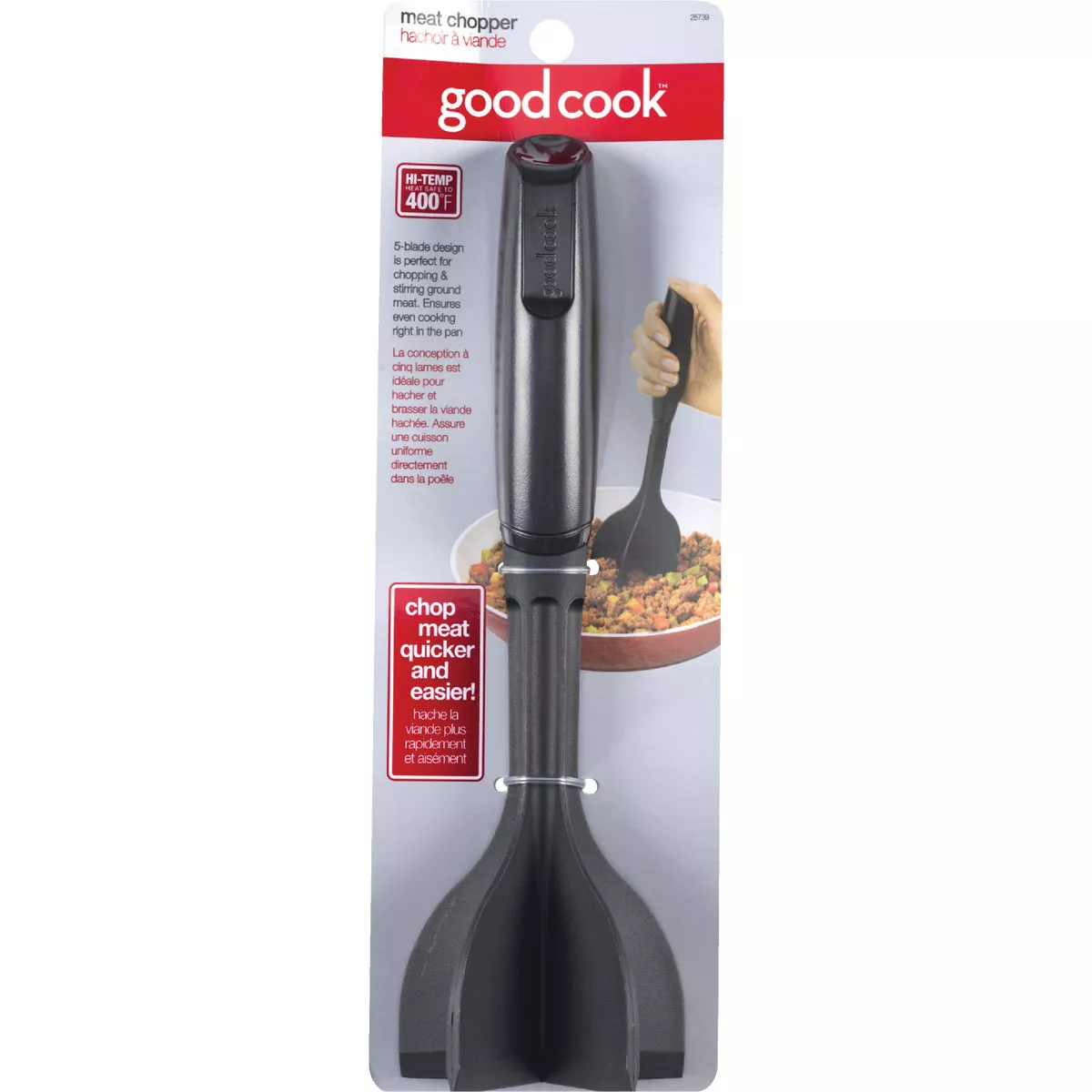 Goodcook 8 In. Nylon Hamburger Chopper - photo 2