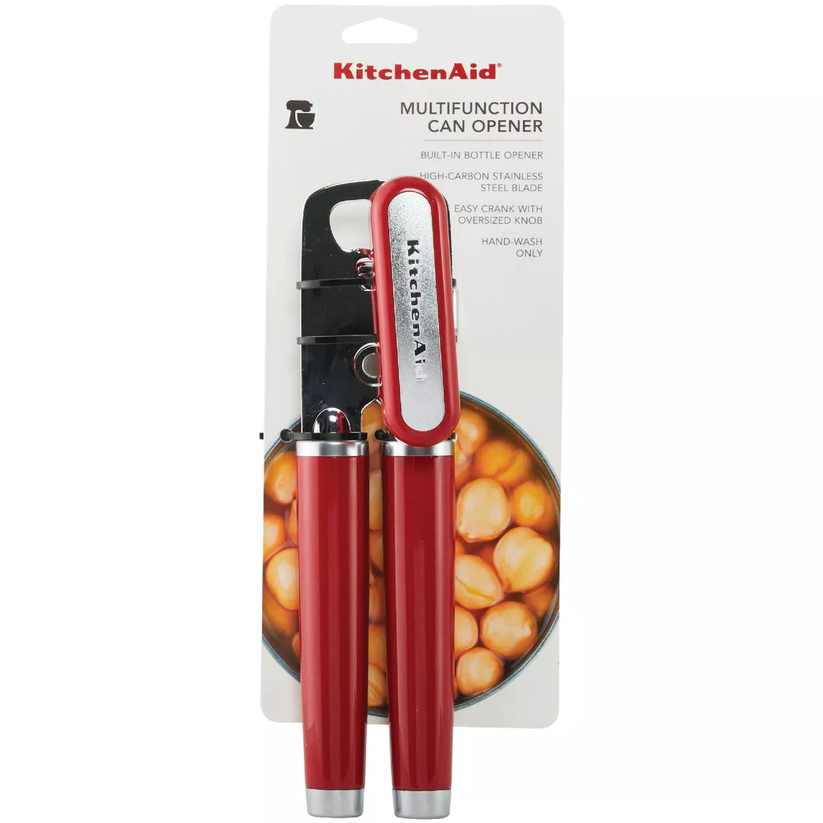 KitchenAid Red Multi-Function Can Opener with Bottle Opener - photo 2