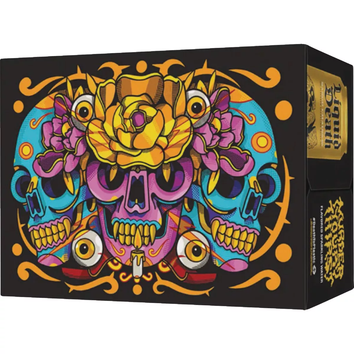 Liquid Death 19.2 Oz. Mango Chainsaw 100% Sparkling Mountain Water - photo 3