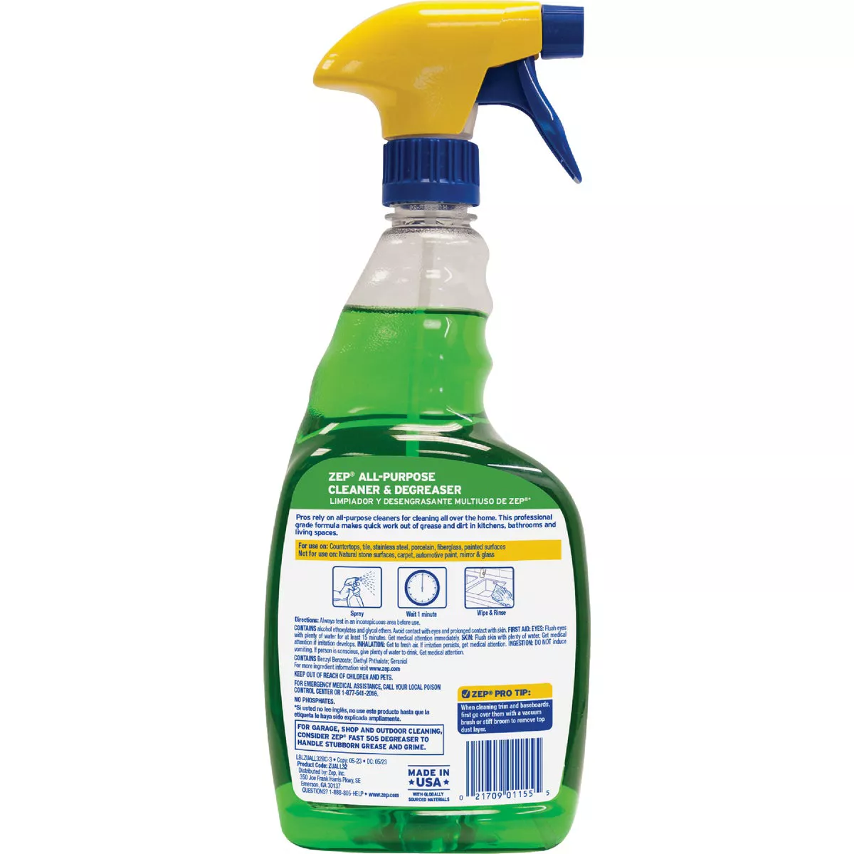 Zep 32 Oz. All Purpose Liquid Cleaner & Degreaser - photo 2