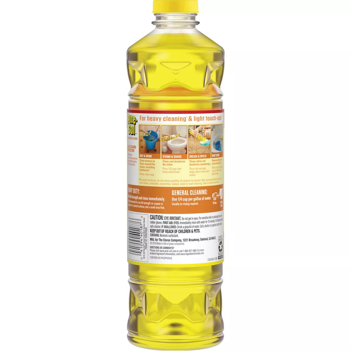 Pine-Sol 28 Oz. Lemon Fresh Multi-Surface All-Purpose Cleaner - photo 2