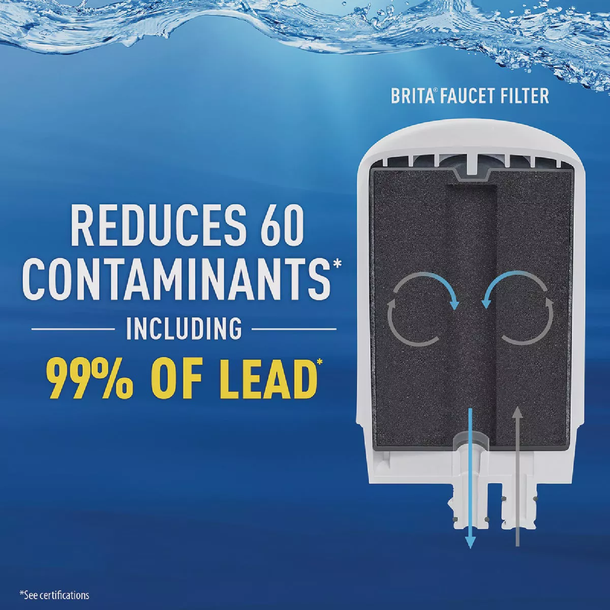 Brita On Tap Chrome Replacement Water Filter Cartridge - photo 6
