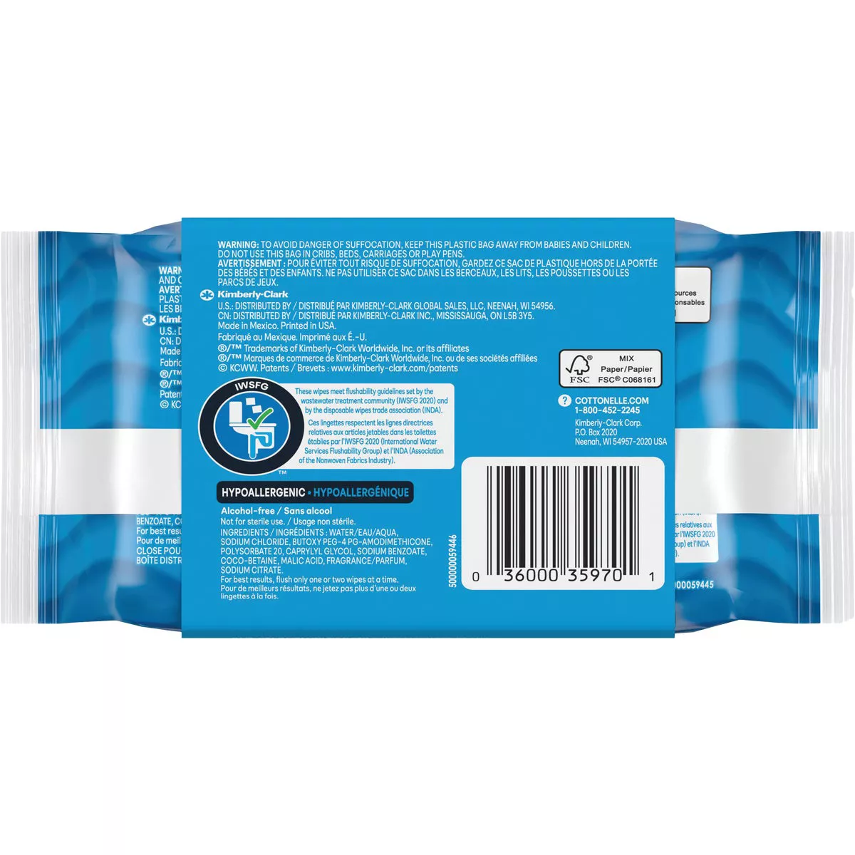 Cottonelle Flushable Wet Wipe (84 Count) - photo 2