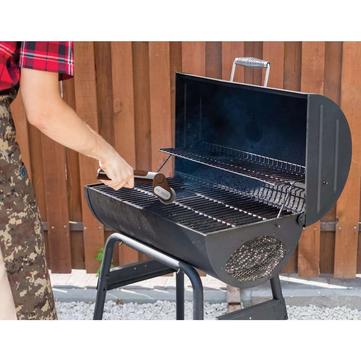 Horsepower Giddy Up Cordless Rechargeable BBQ Grill Brush - photo 6