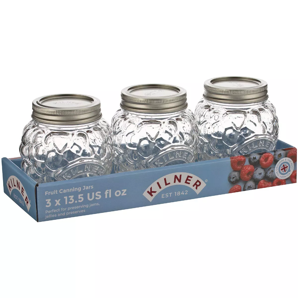 Kilner 13.5 Oz. Berry Fruit Canning Jar (3-Count) - photo 2