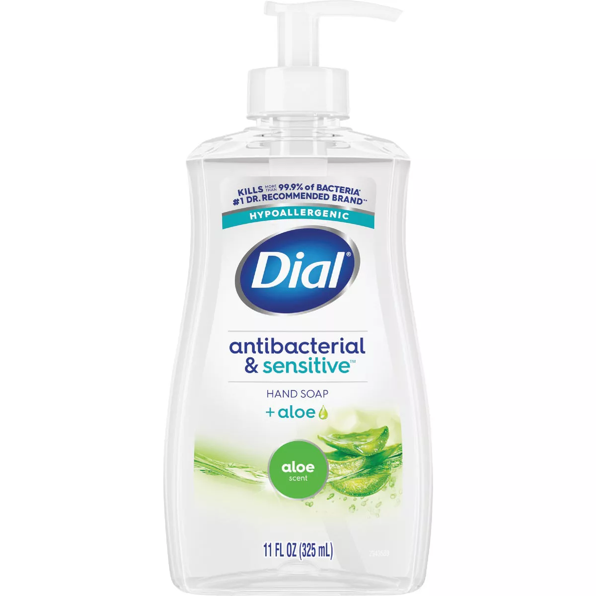 Dial Antibacterial Defense 11 Oz. Aloe Liquid Hand Soap