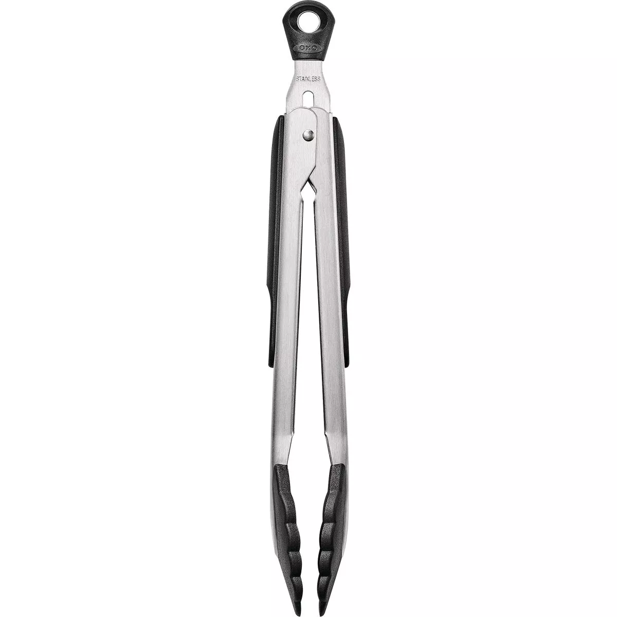 OXO Good Grips 9 In. Stainless Steel Locking Tongs with Nylon Heads