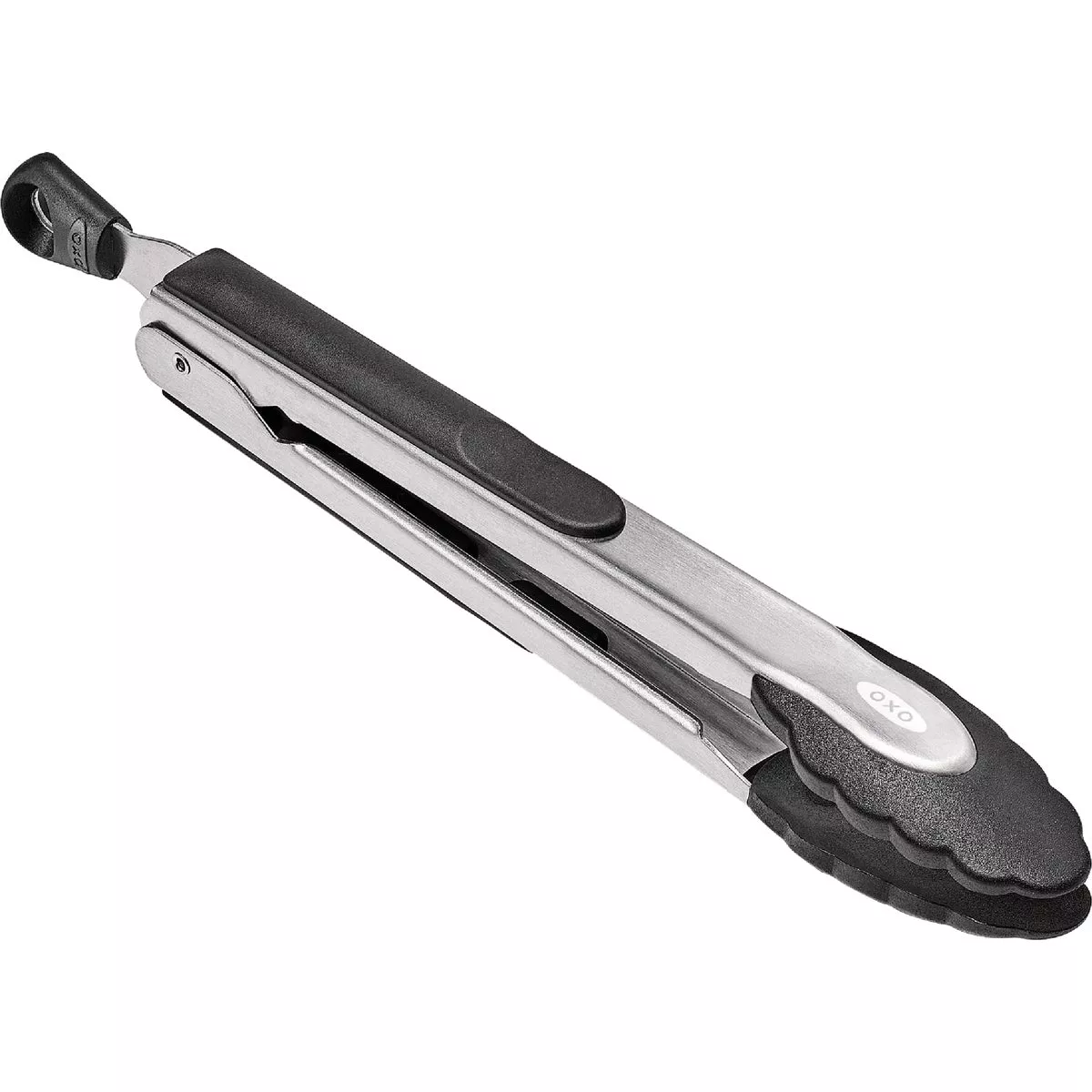 OXO Good Grips 9 In. Stainless Steel Locking Tongs with Nylon Heads - photo 2