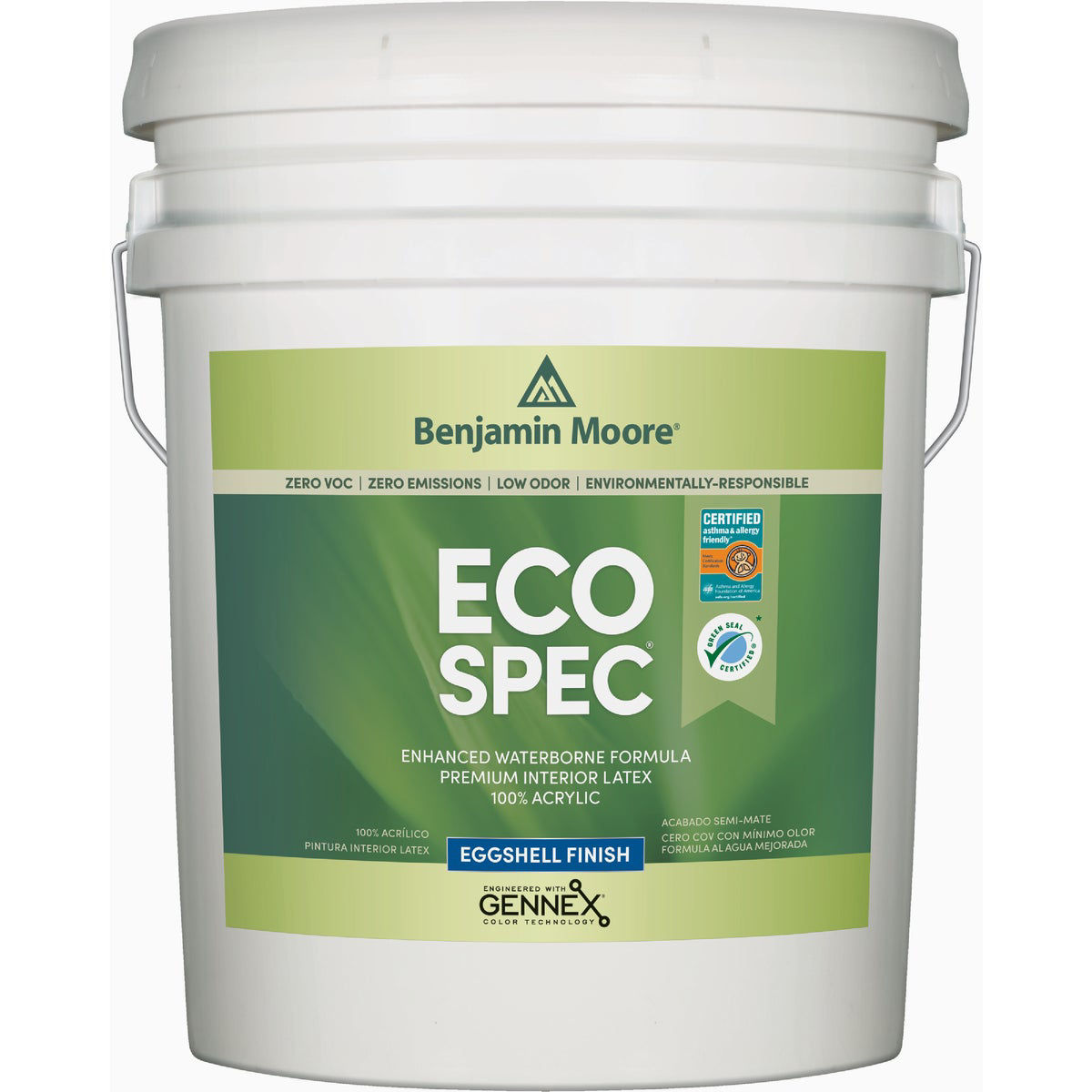 Benjamin Moore Eco Spec Acrylic Latex Eggshell Interior Wall Paint