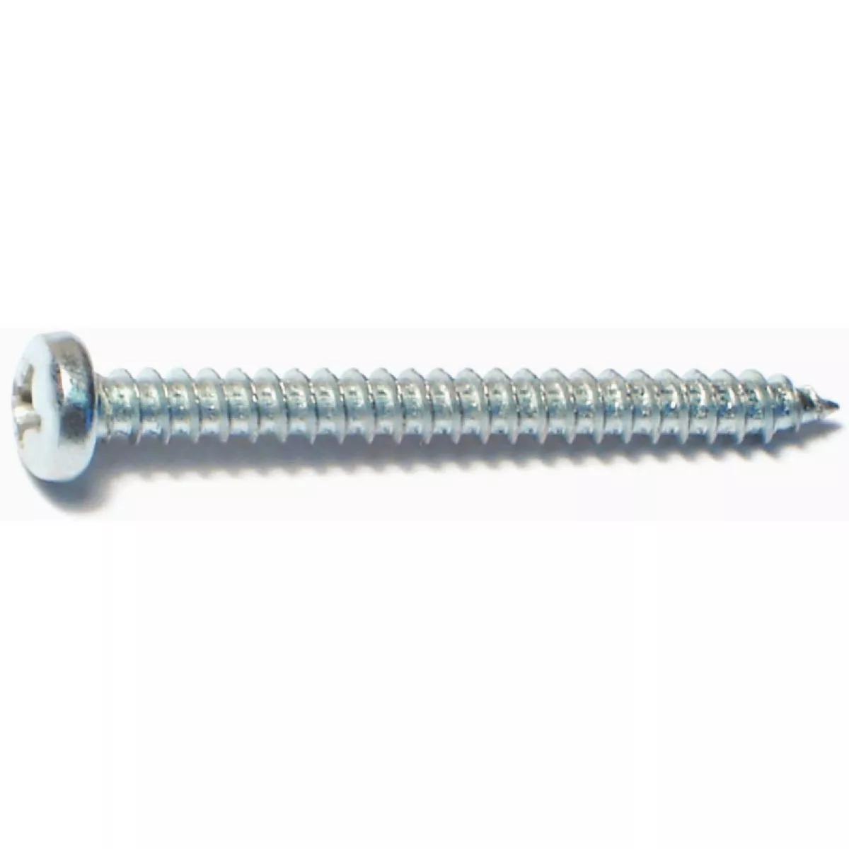Midwest Fastener #6 x 1-1/2 In. Zinc Plated Steel Phillips Pan Head Sheet Metal Screws (1 Ct.)