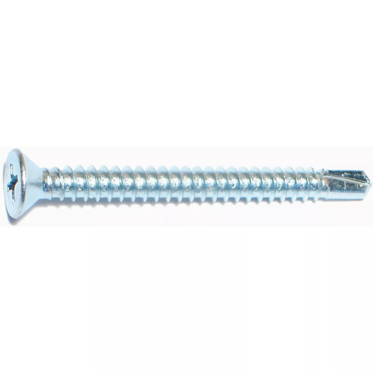 Midwest Fastener #10-16 x 2 In. Zinc Plated Steel Phillips Flat Head Self-Drilling Screws (5 Ct.)-